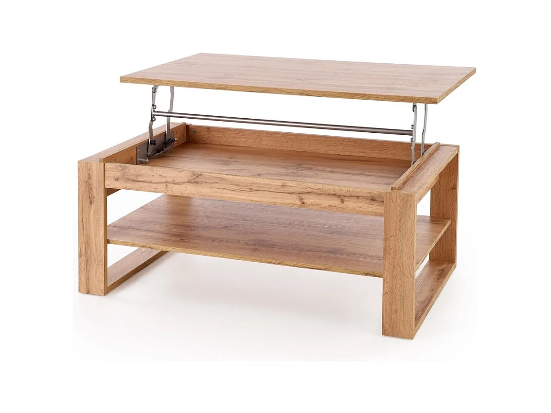 Table basse Betty/Plateau de meuble stratifié/Marron