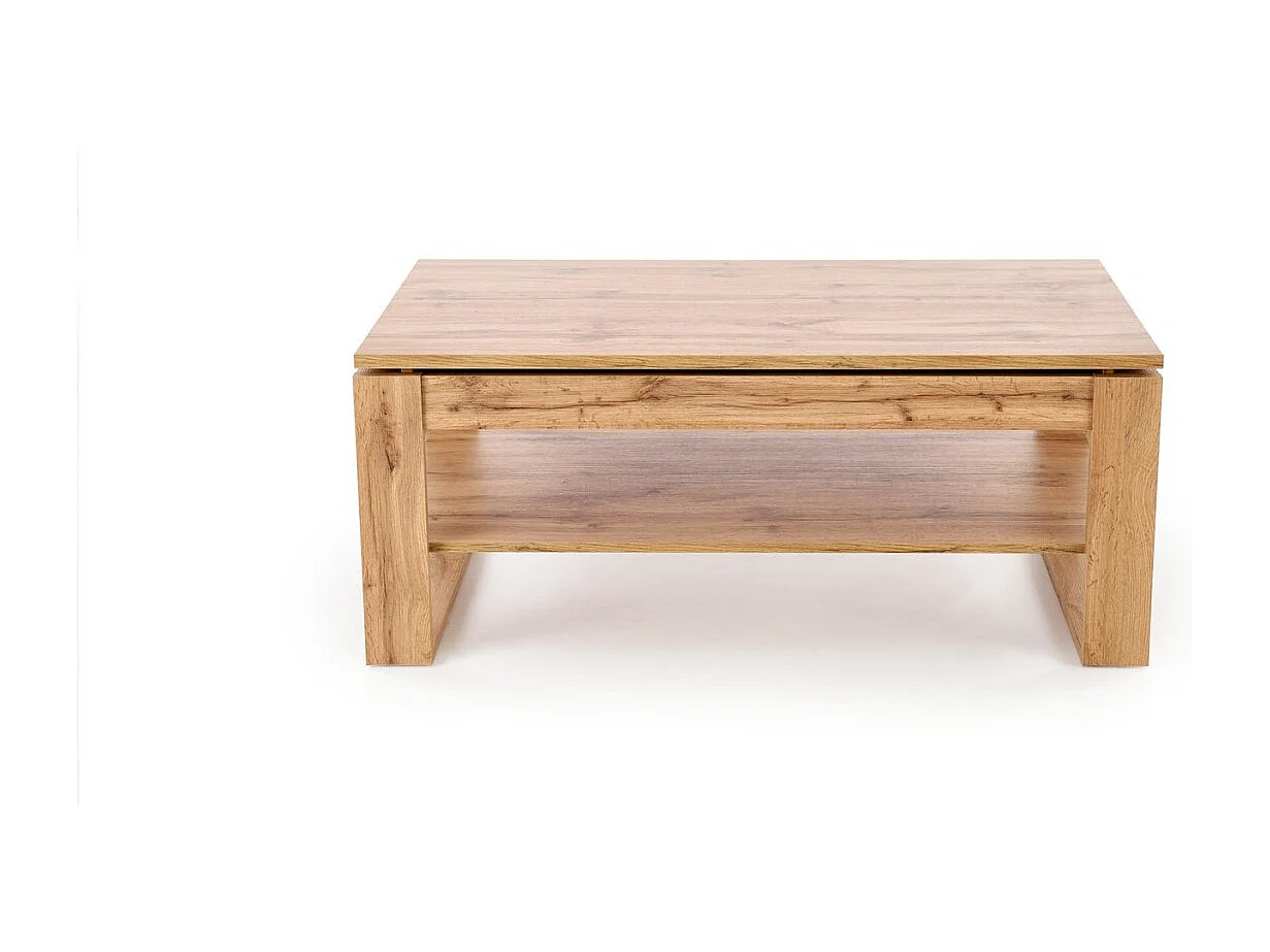 Table basse Betty/Plateau de meuble stratifié/Marron