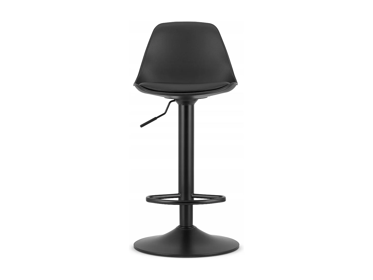 Tabouret HOGA - noir / base noire x 2