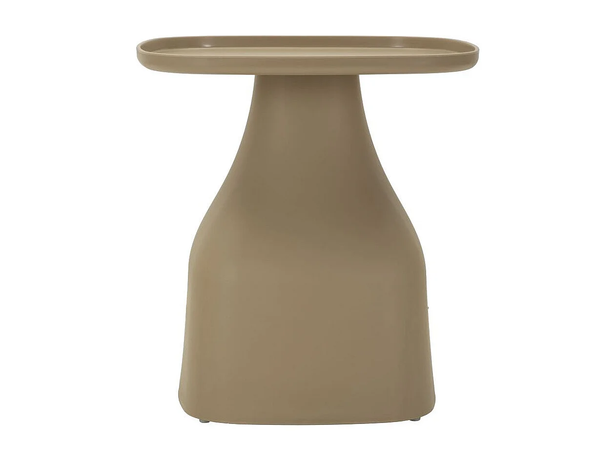 Table d'Appoint Carrée "Gea" 50cm Gris
