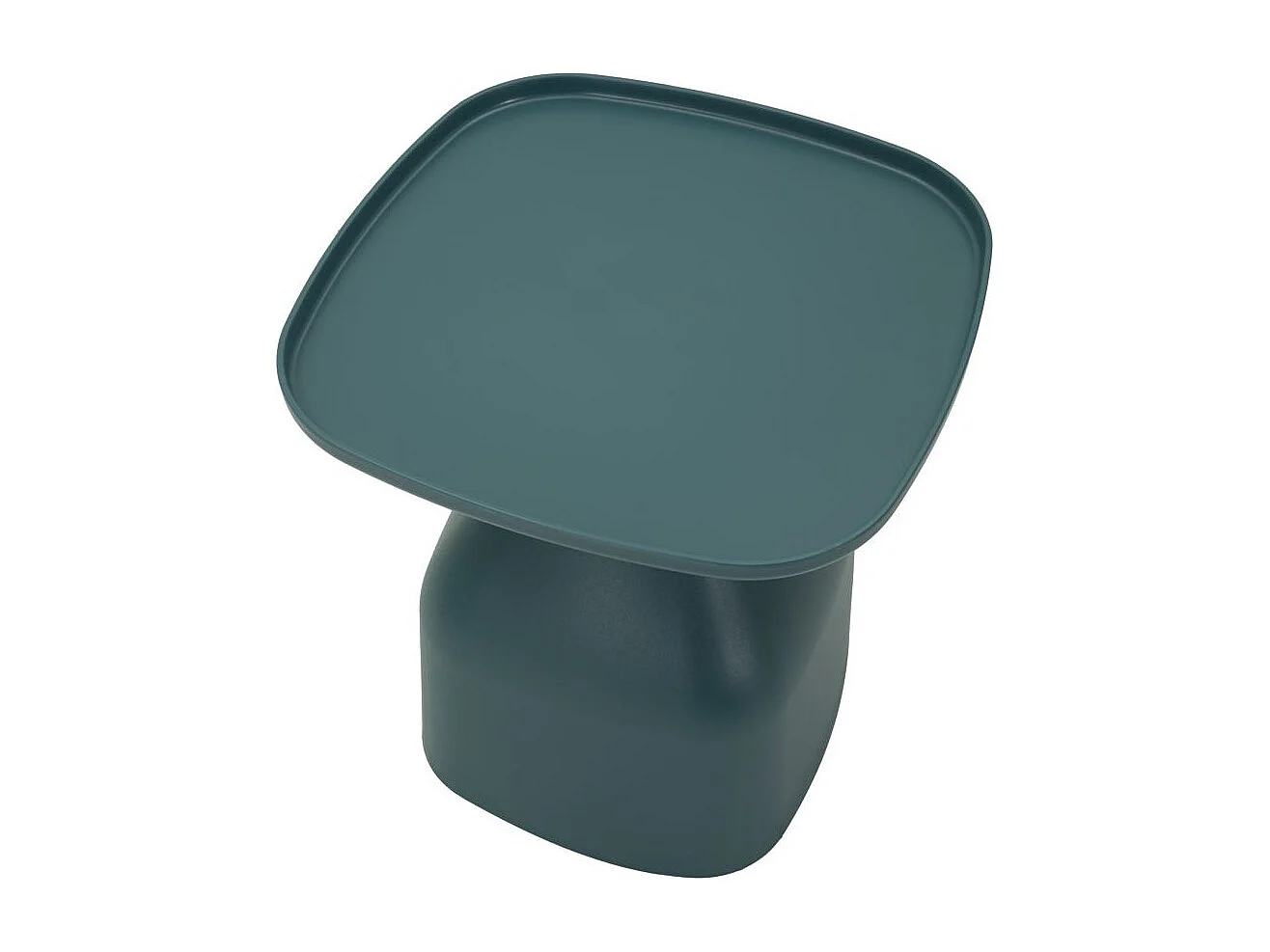 Table d'Appoint Carrée "Gea" 50cm Bleu