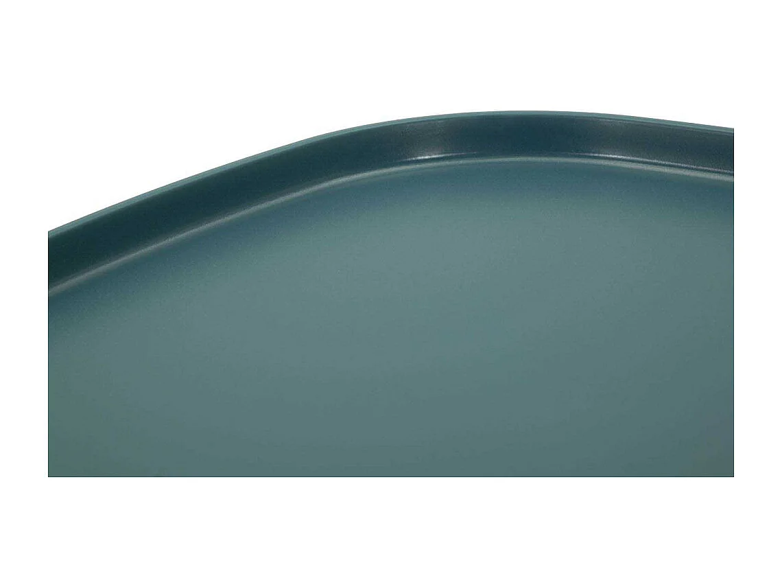 Table d'Appoint Carrée "Gea" 50cm Bleu