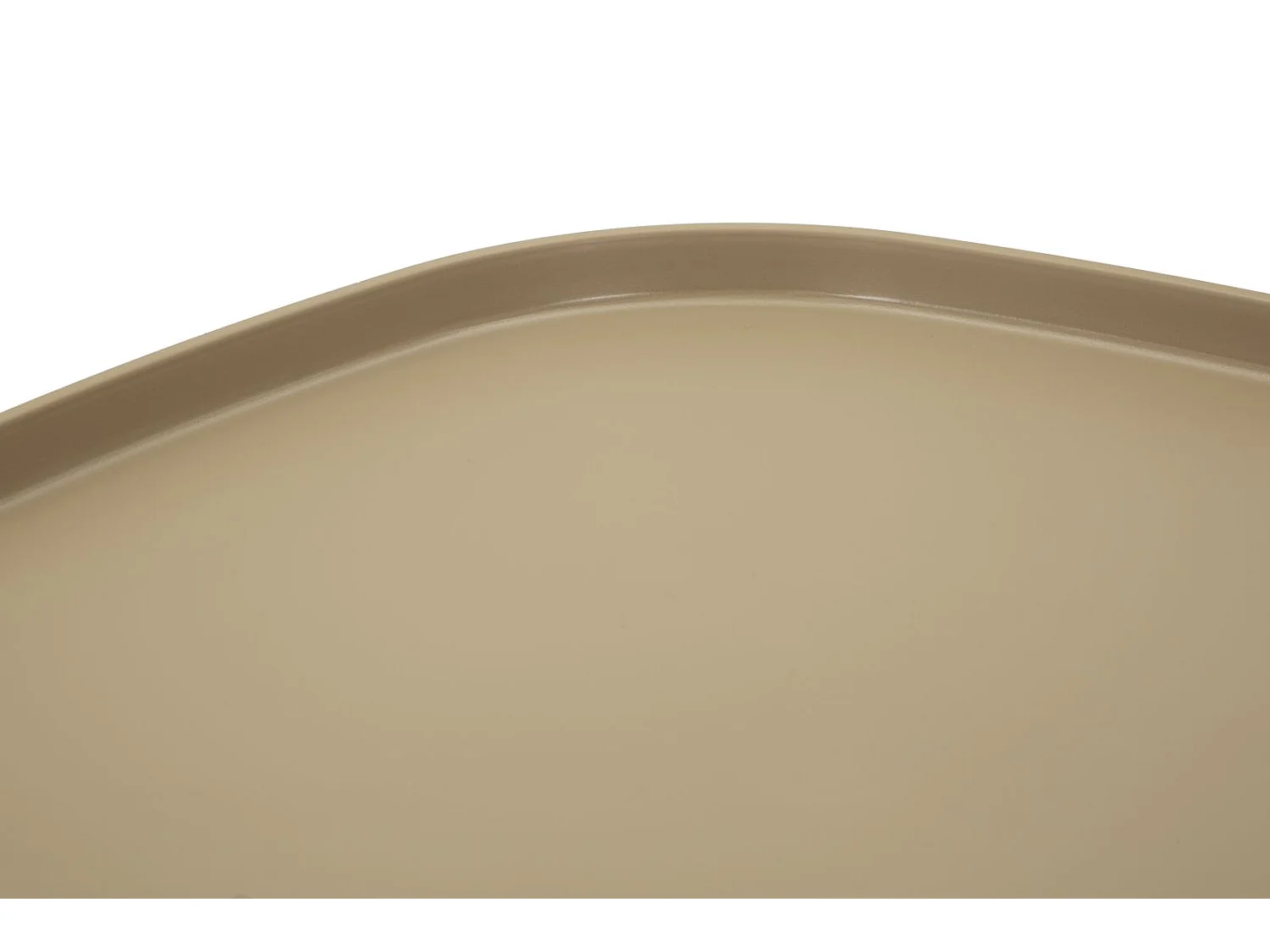 Table en plastique gris tourterelle 48x48x38 cm