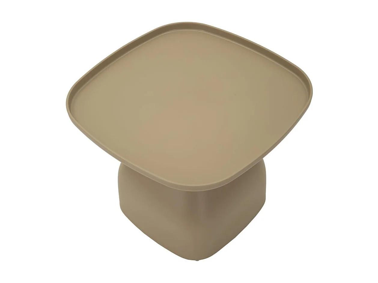 Table d'Appoint Carrée "Gea" 38cm Gris
