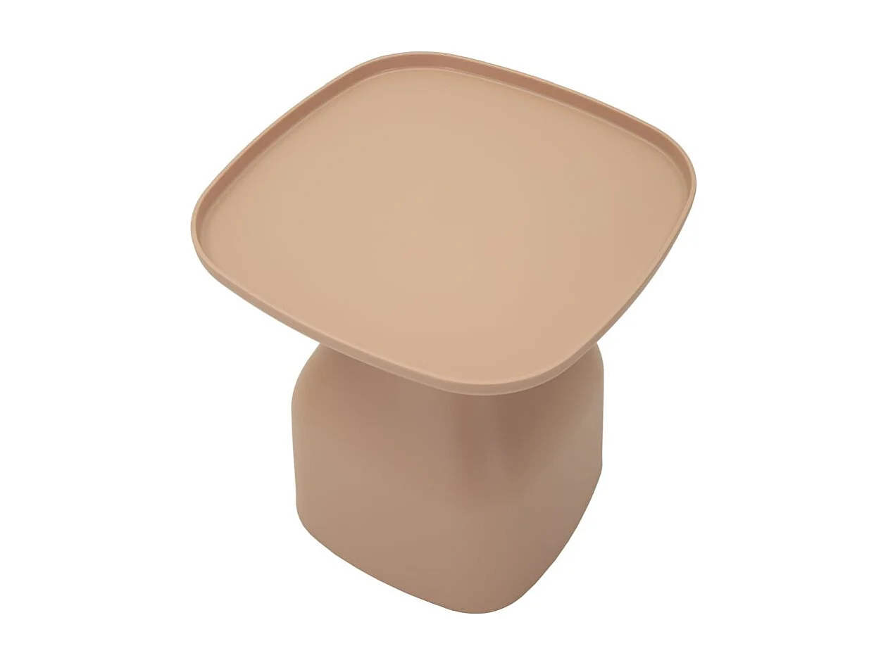 Table d'Appoint Carrée "Gea" 50cm Rose