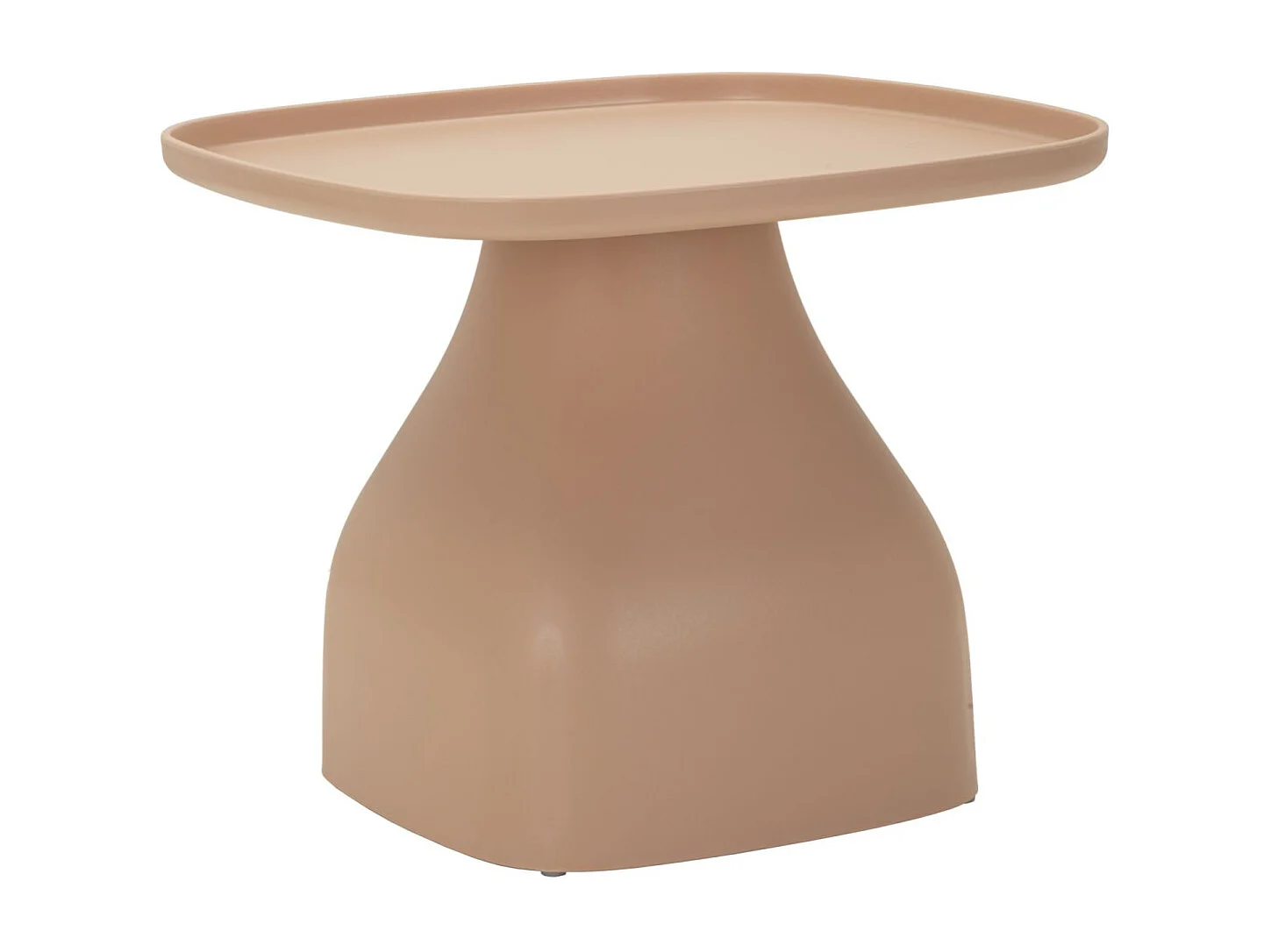 Table d'Appoint Carrée "Gea" 38cm Rose