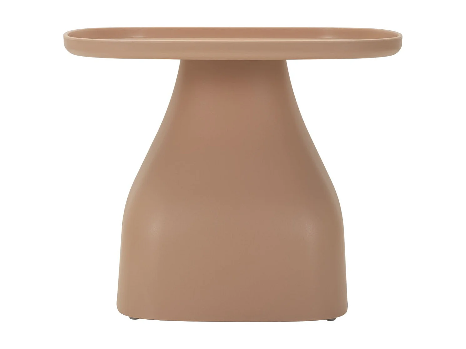 Table d'Appoint Carrée "Gea" 38cm Rose