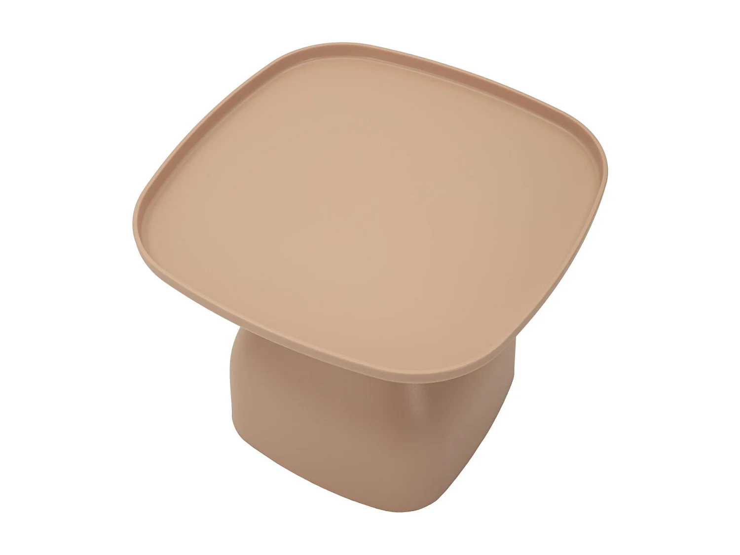 Table d'Appoint Carrée "Gea" 38cm Rose