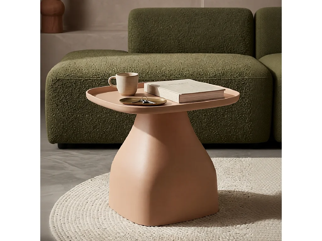 Indoor- und Outdoor-Beistelltisch aus Polypropylen Gea 38