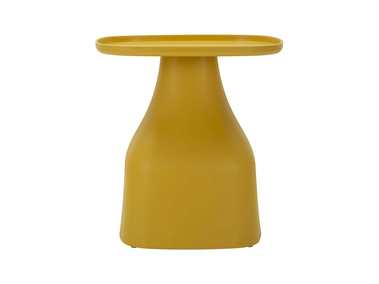 Table en plastique jaune cm 48x48x50