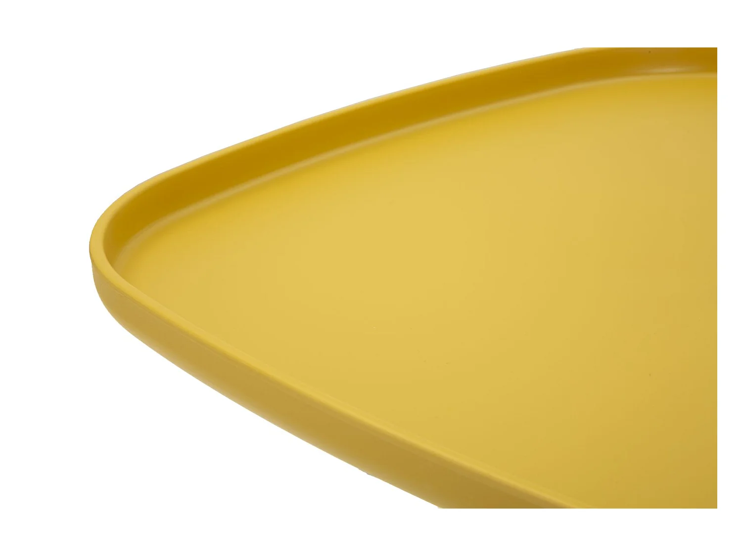 Table en plastique jaune cm 48x48x50