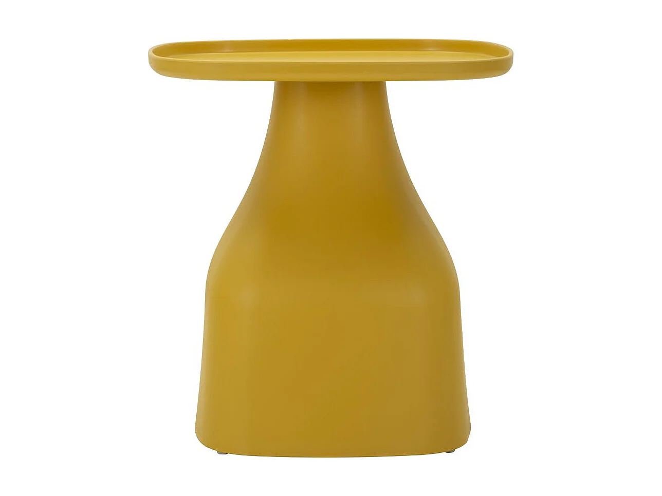 Table en plastique jaune cm 48x48x50