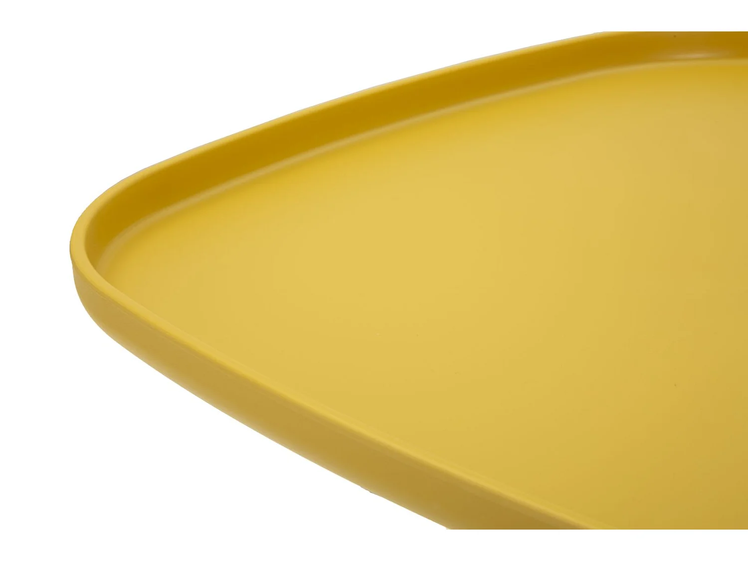 Table en plastique jaune cm 48x48x50