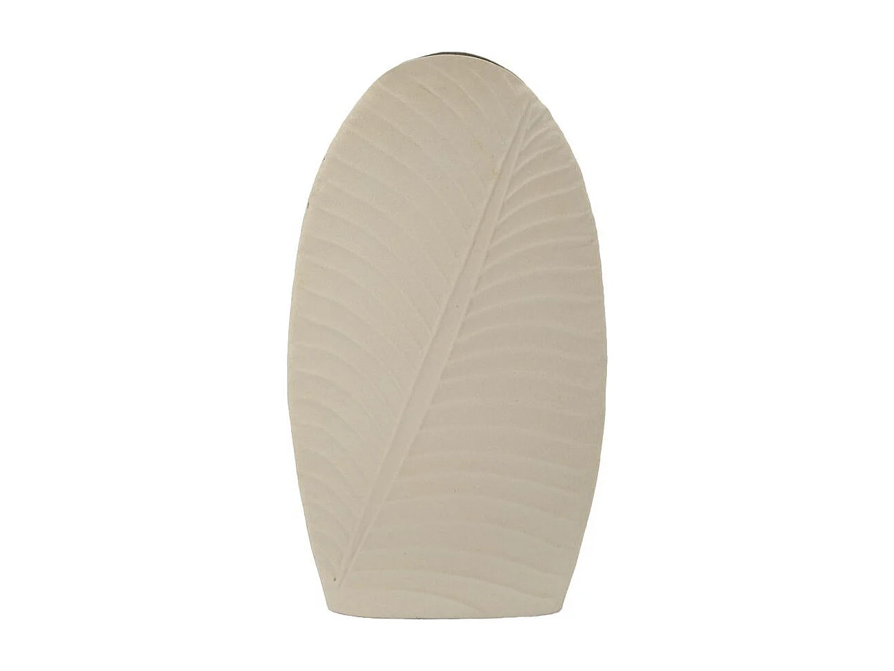 Vase Design "Dune" 53cm Crème