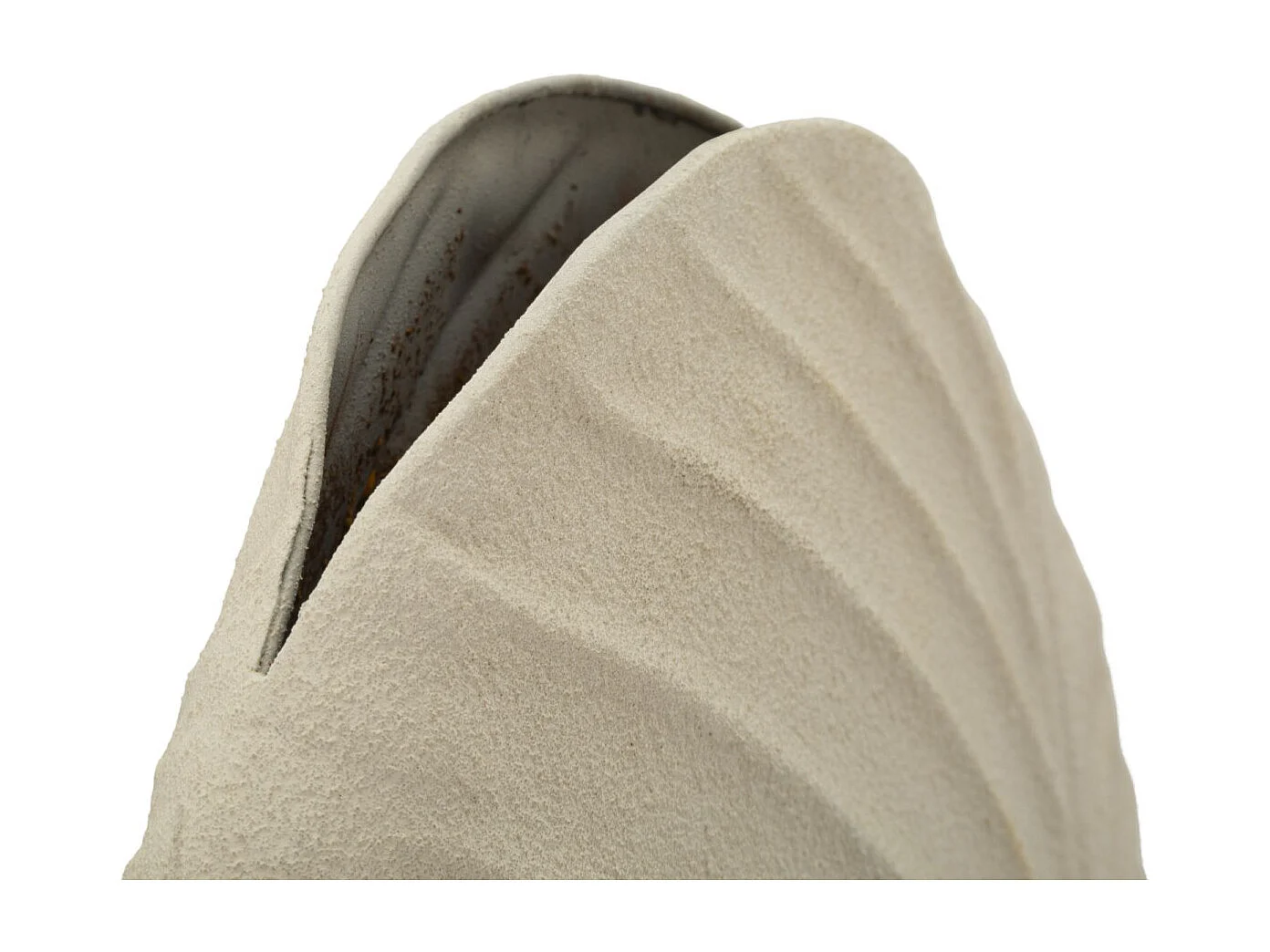Vase Design "Dune" 53cm Crème