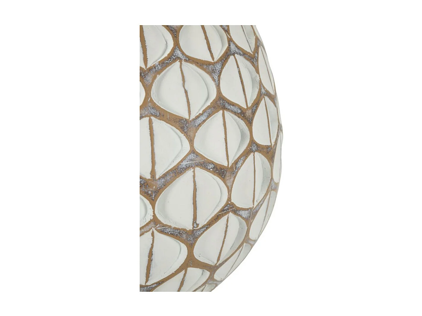 Vase Déco en Résine "Tibet" 27cm Multicolore