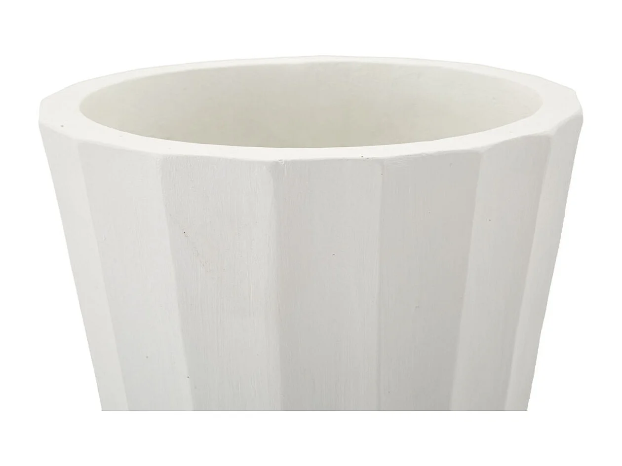 Vaso in magnesio colore bianco cm ø 24x41