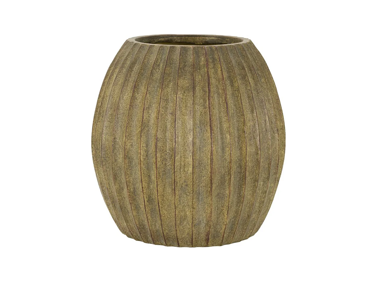 Vase en magnésie Breeze 32 x 32.5 cm