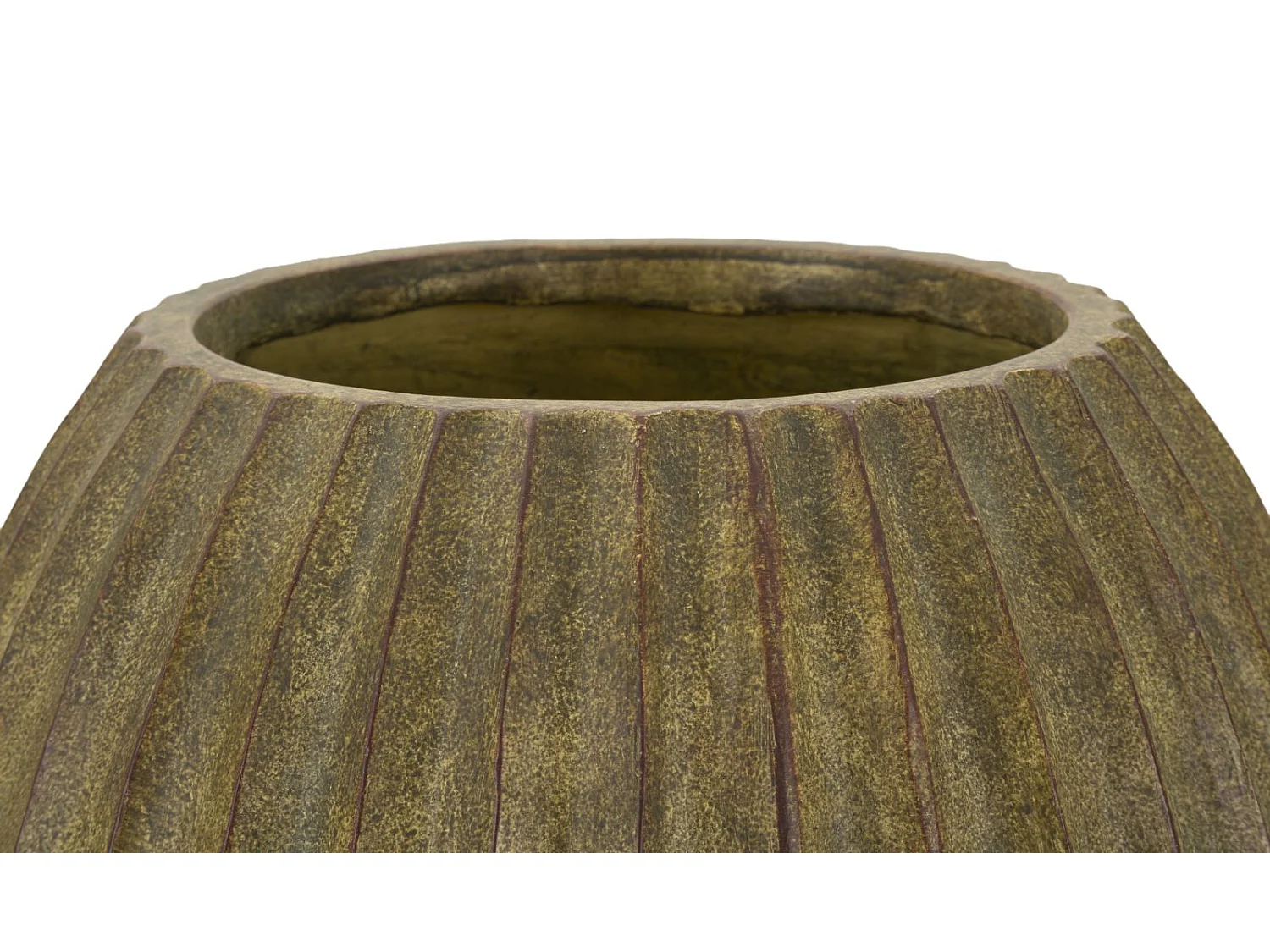 Vase en magnésie Breeze 32 x 32.5 cm