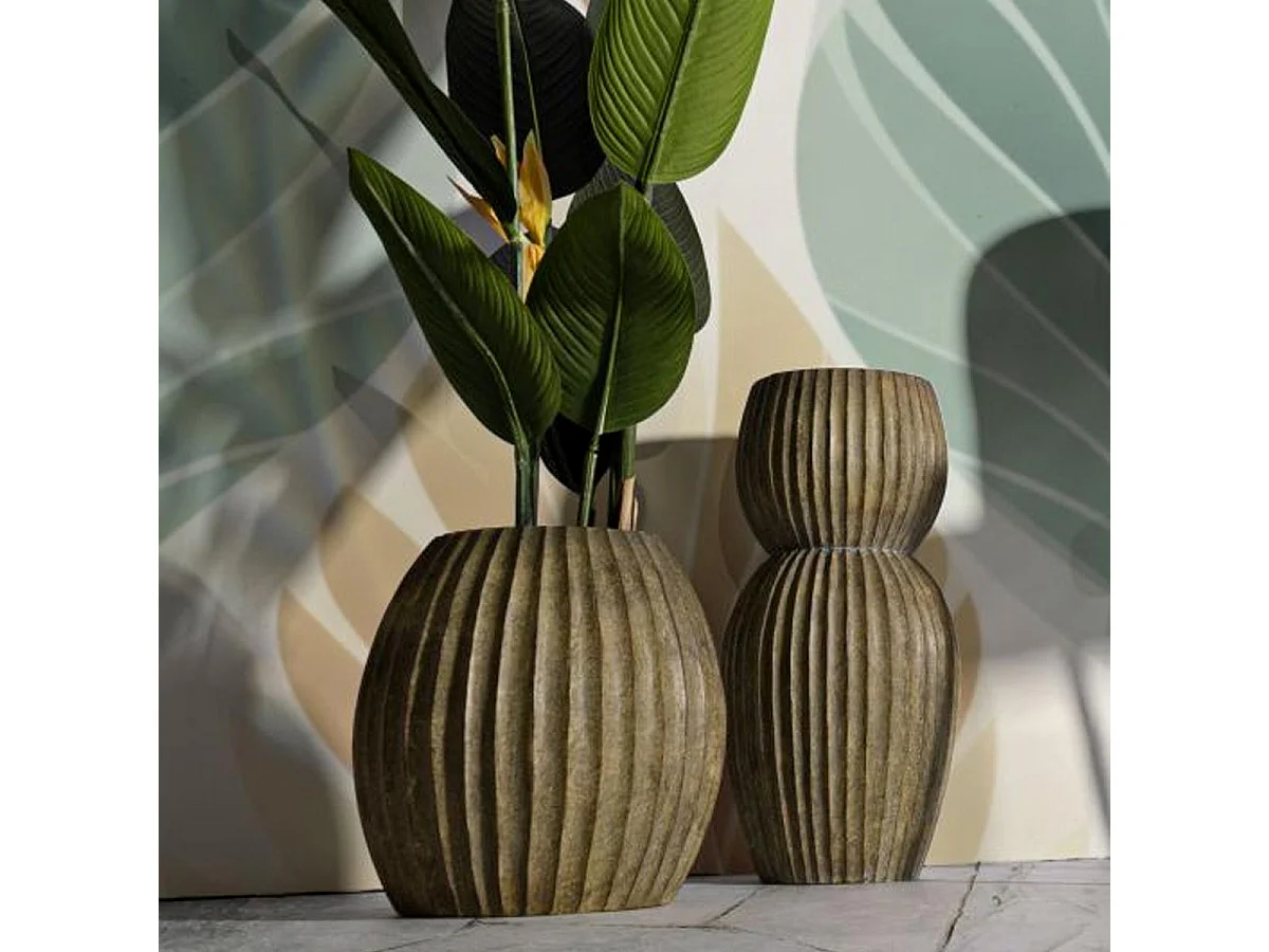 Cache-Pot Design "Breeze" 32cm Vert