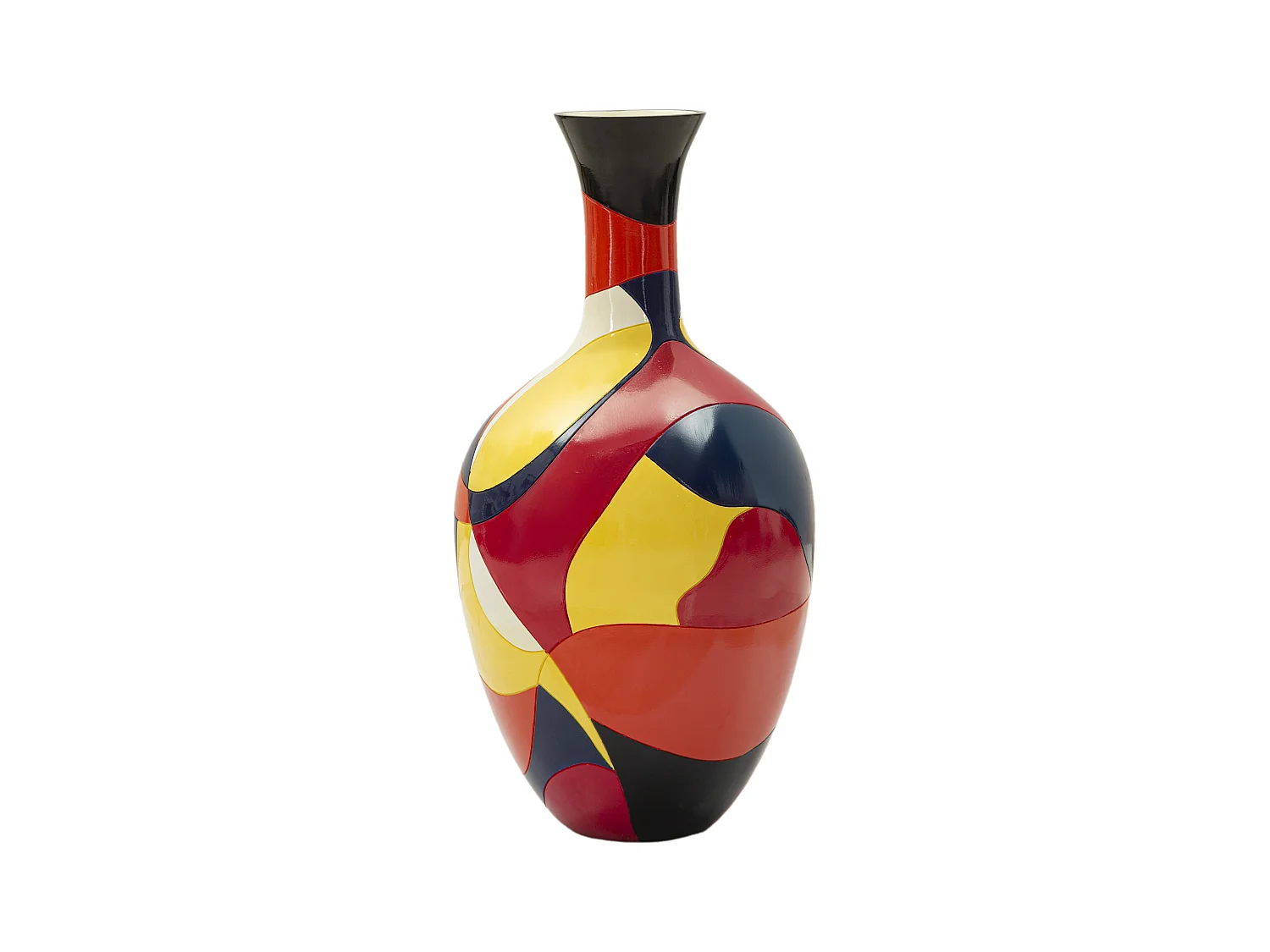 Vase Déco en Résine "Rubic" 59cm Multicolore