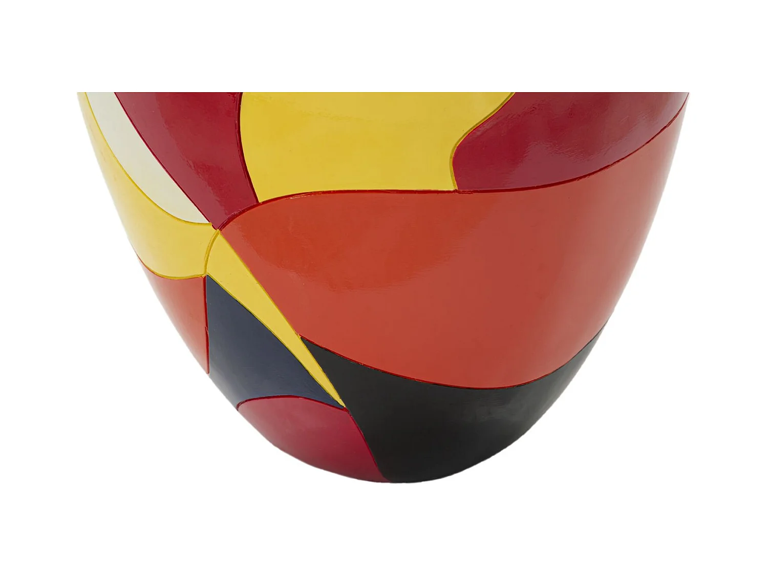 Vase Déco en Résine "Rubic" 59cm Multicolore