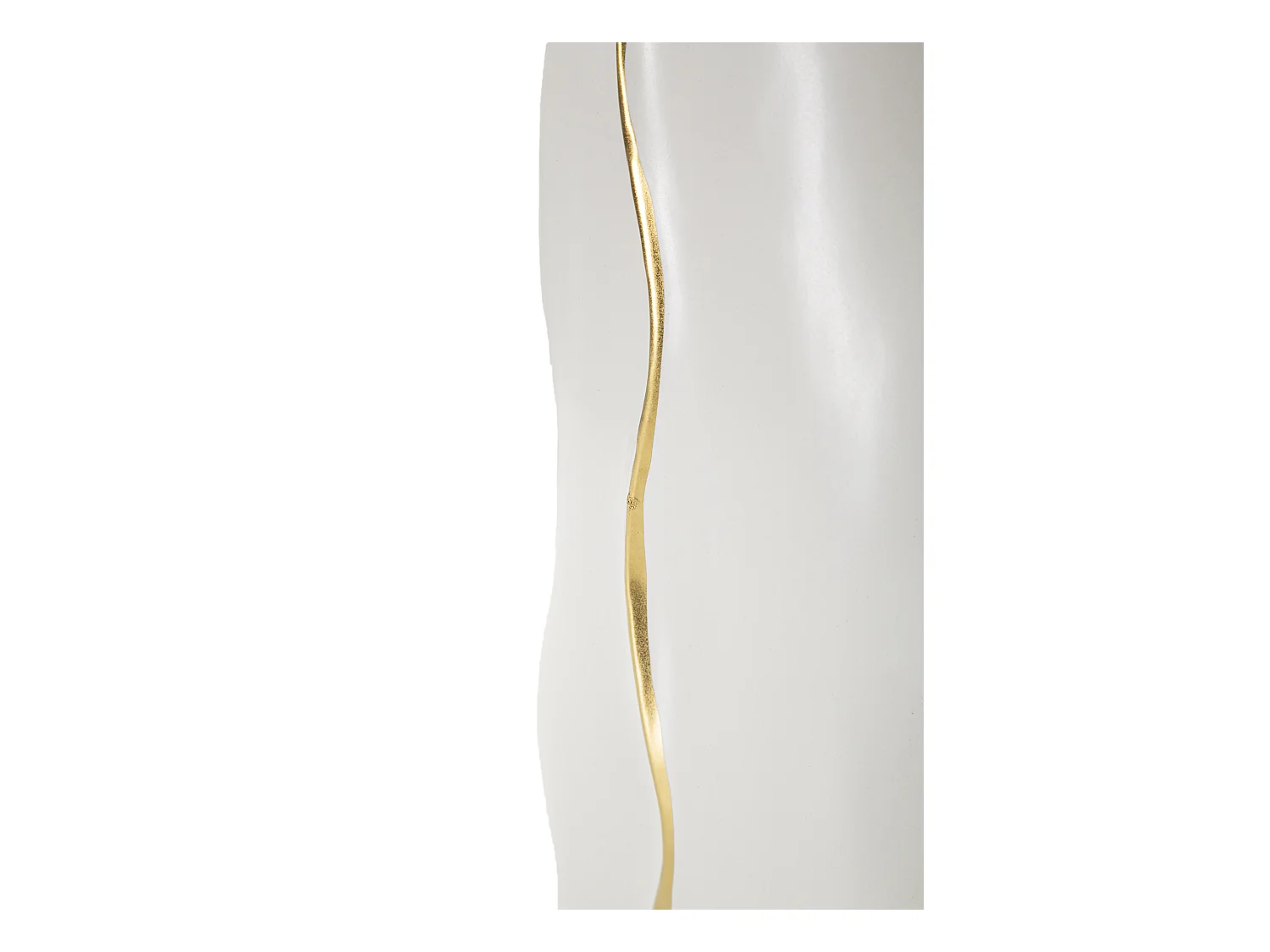 Vase Design en Céramique "Uma" 40cm Blanc