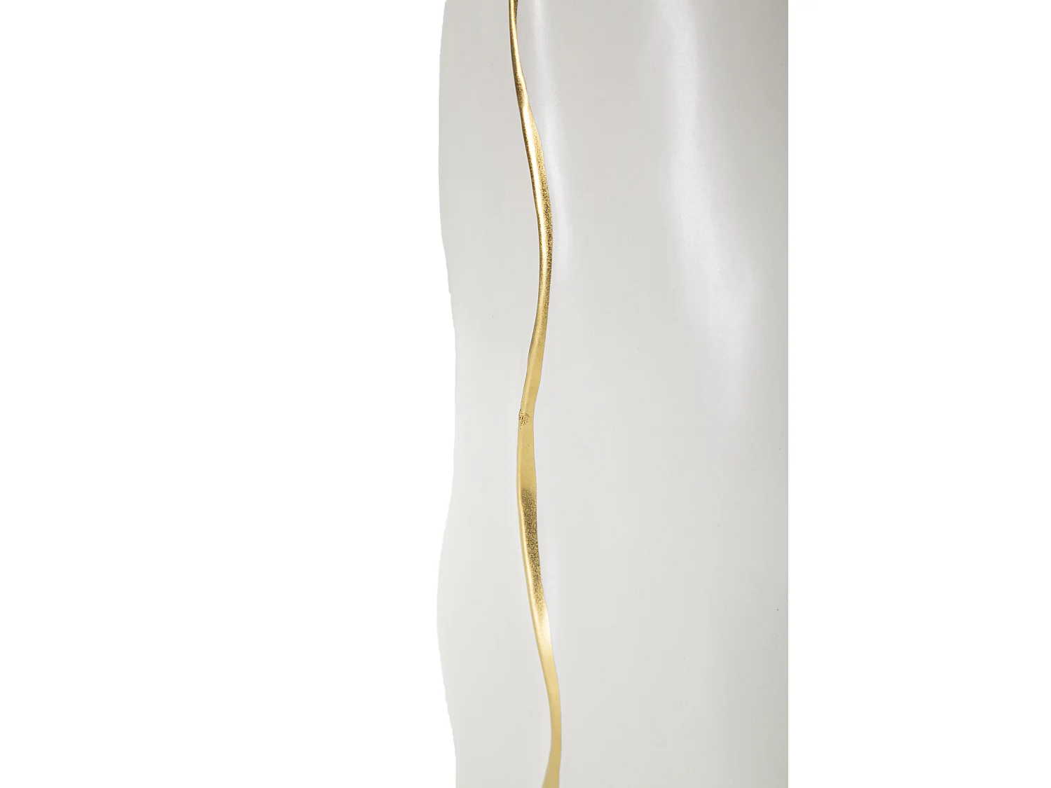 Vase Design en Céramique "Uma" 40cm Blanc