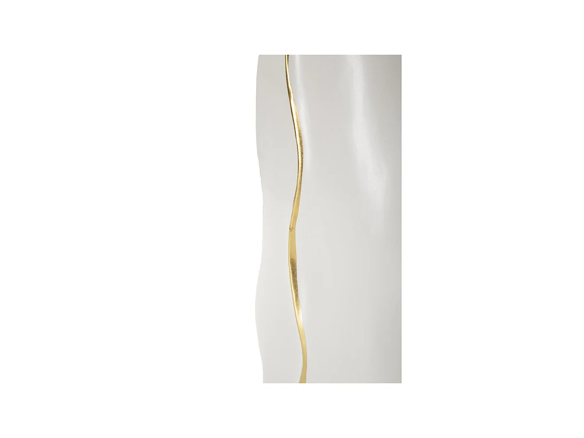 Vase Design en Céramique "Uma" 40cm Blanc