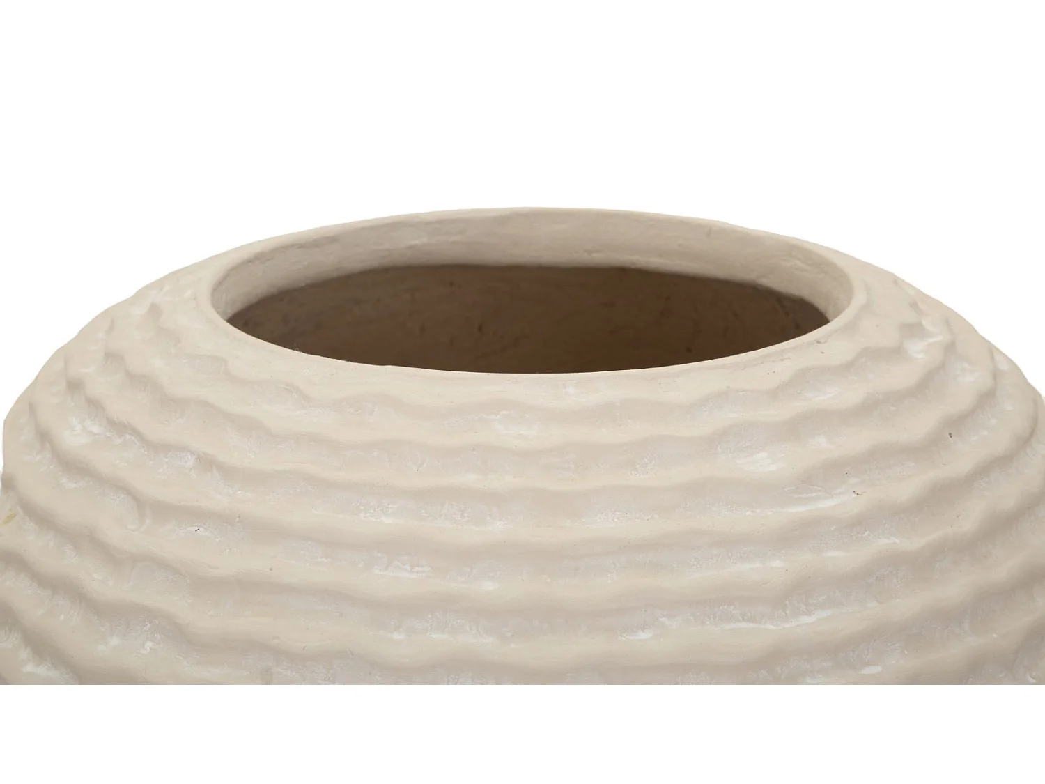 Vase en magnésie Mist 30 x 38.5 cm