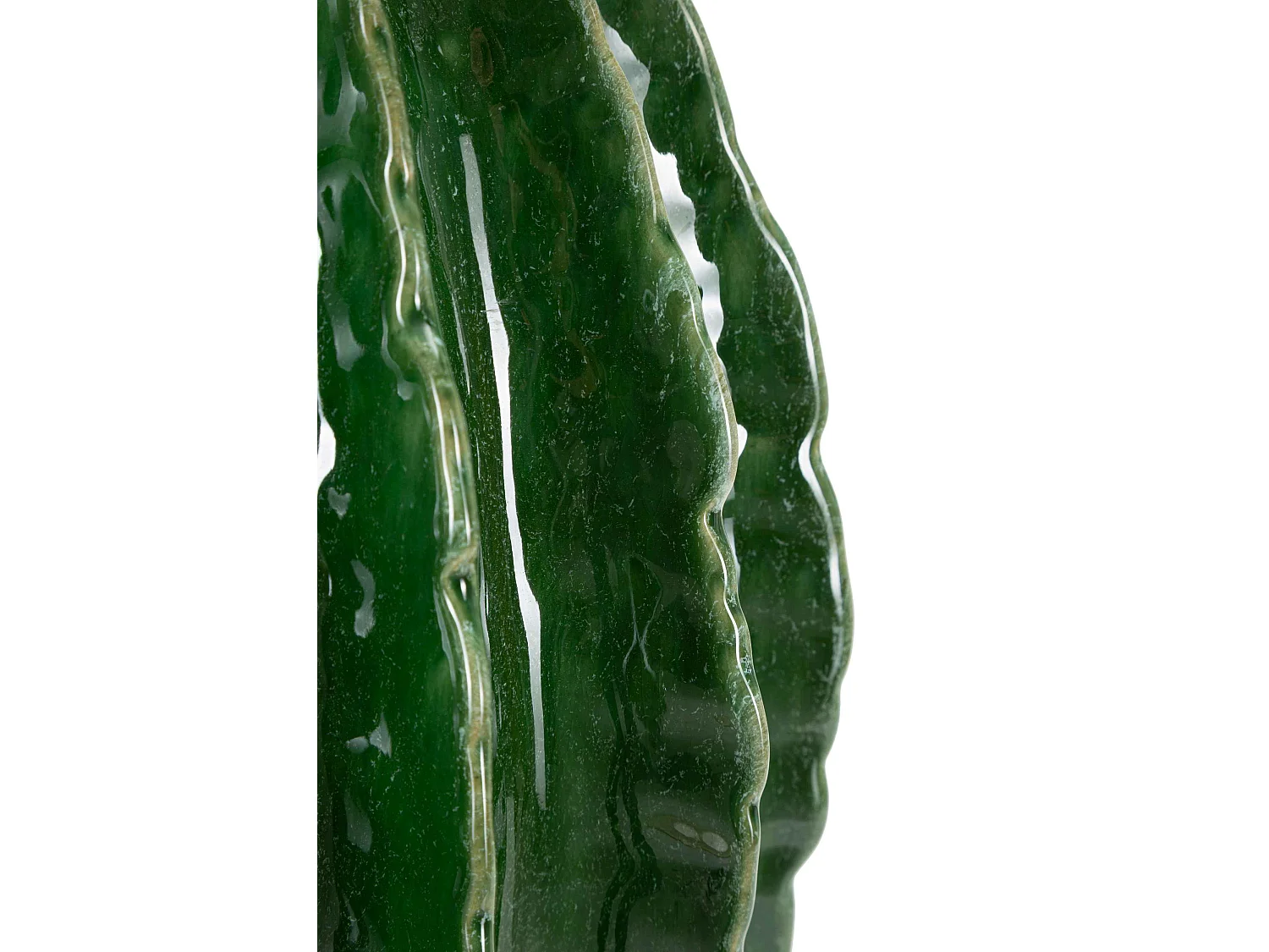 Vase en céramique verte, ø 28x31 cm