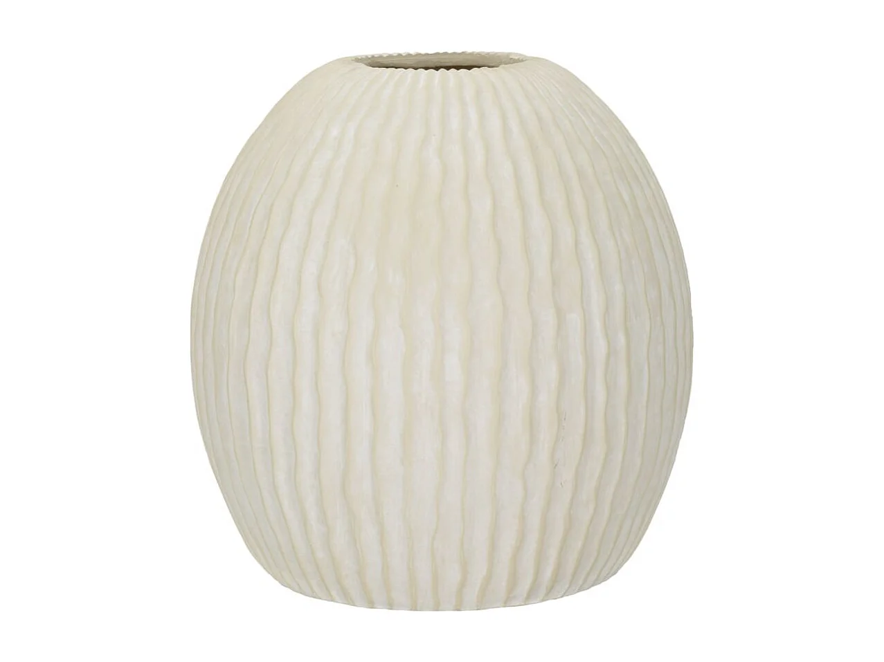 Vase en magnésie Icicle 36.5 x 38 cm