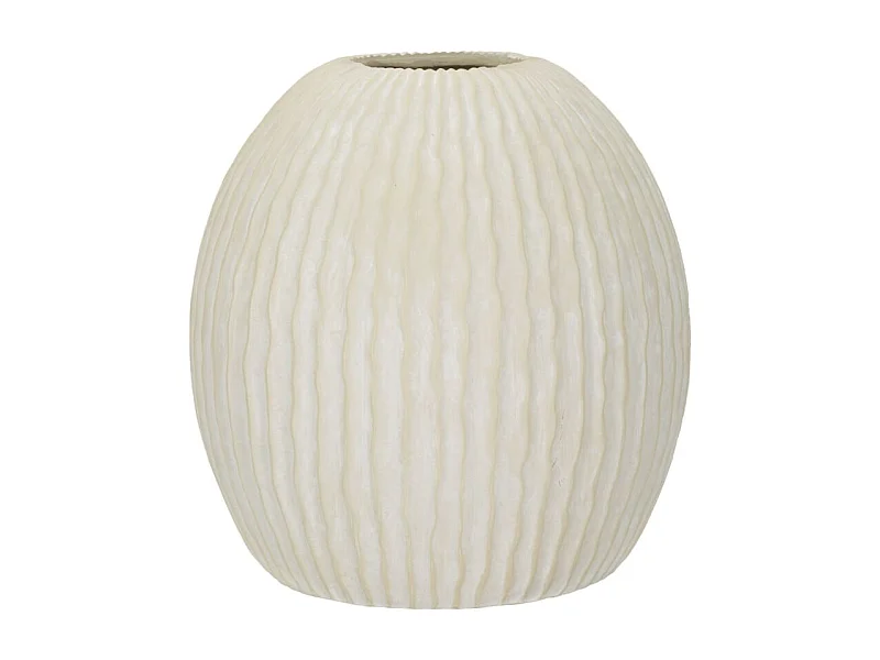 Vase en magnésie Icicle 36.5 x 38 cm