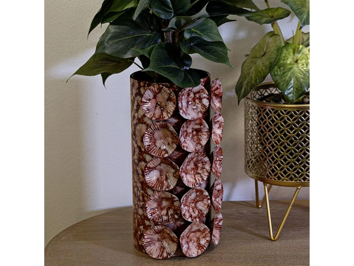 Vase Design "Drop" 24cm Rouge