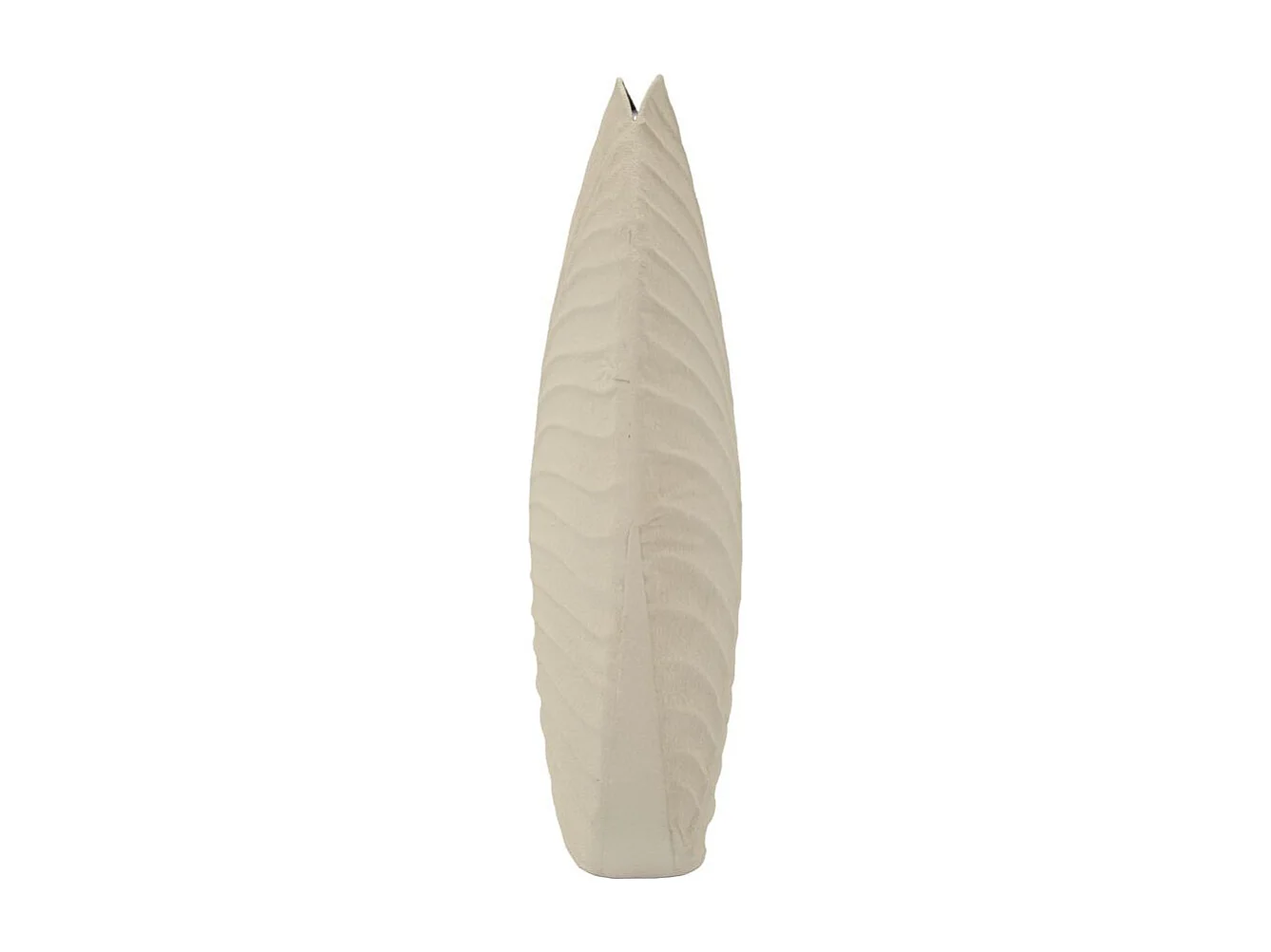 Vase Design "Dune" 41cm Crème