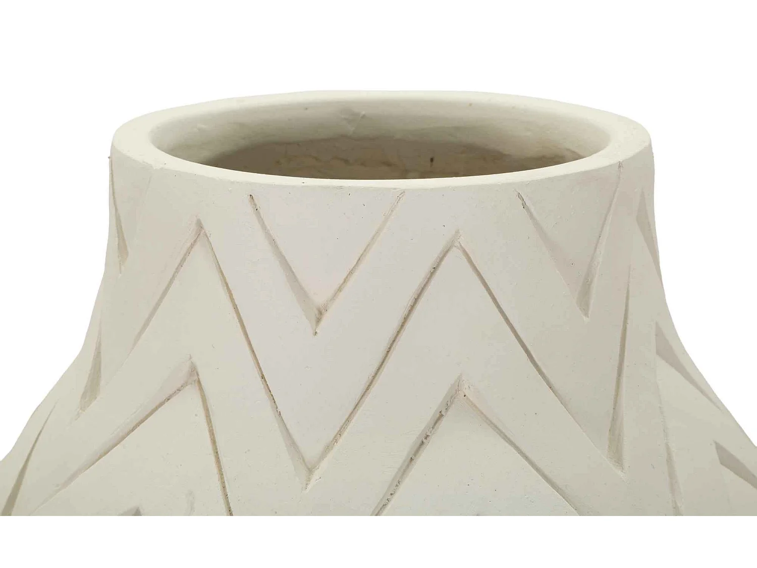 Vase en magnésie Winter 29 x 60 cm