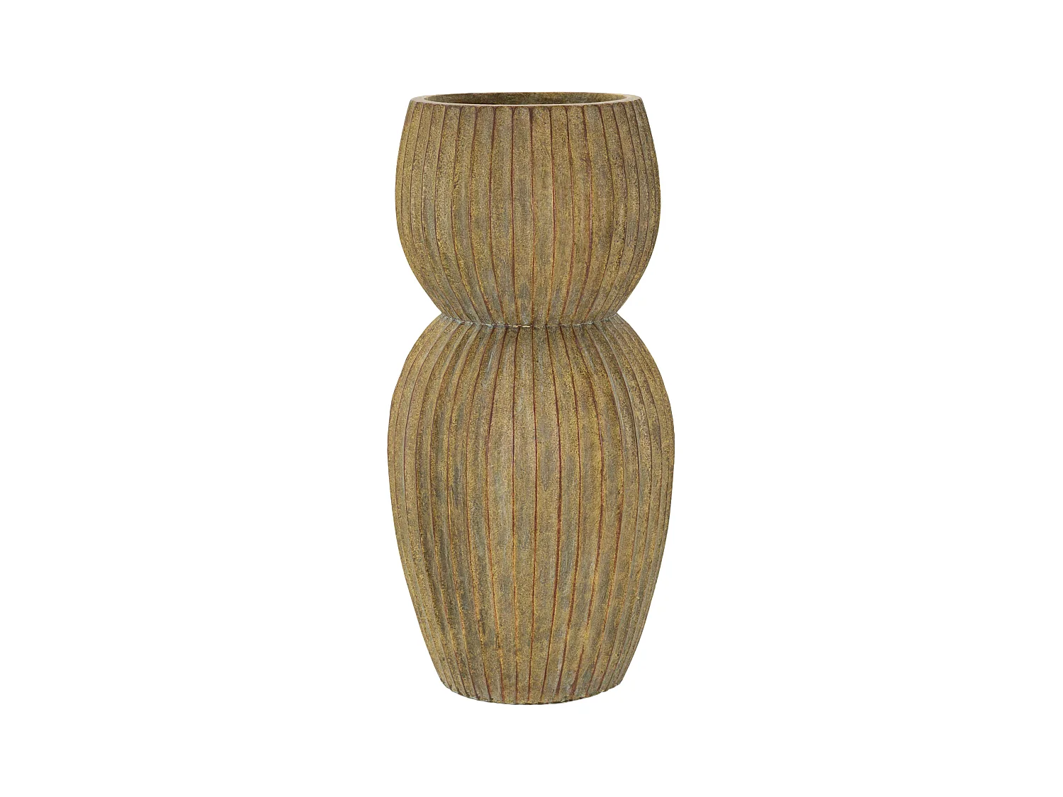 Vase en magnésie Breeze 25 x 52.5 cm