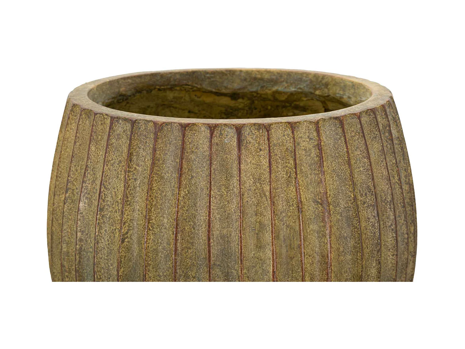 Vase en magnésie Breeze 25 x 52.5 cm