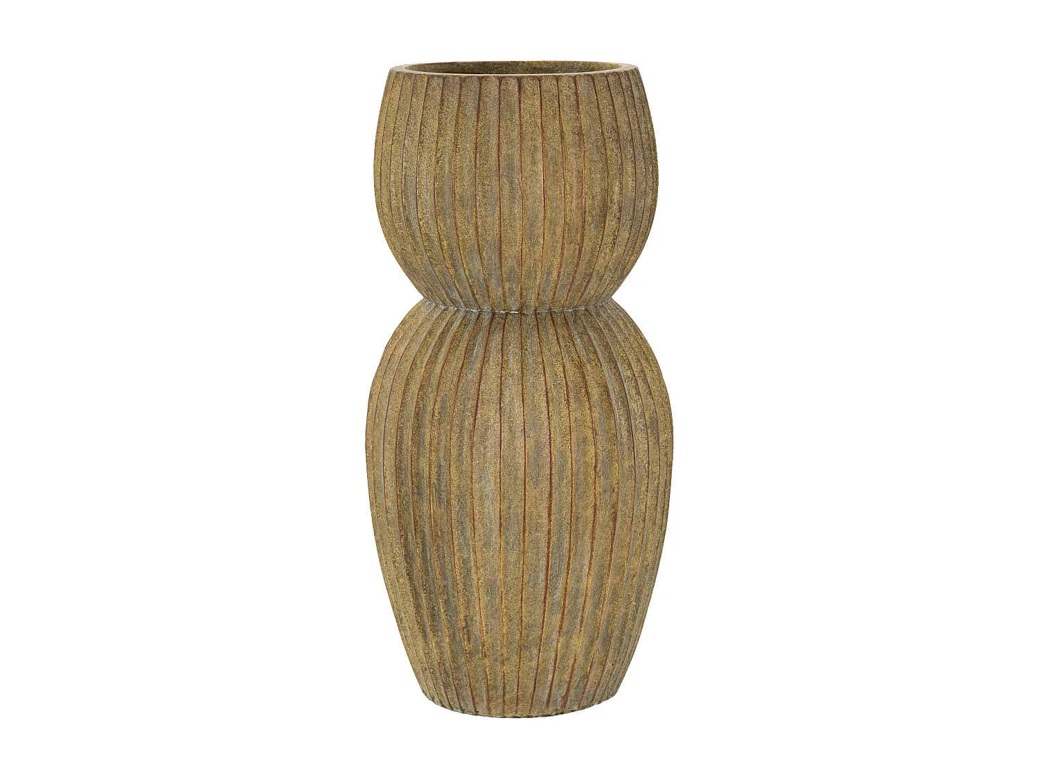Vase en magnésie Breeze 25 x 52.5 cm