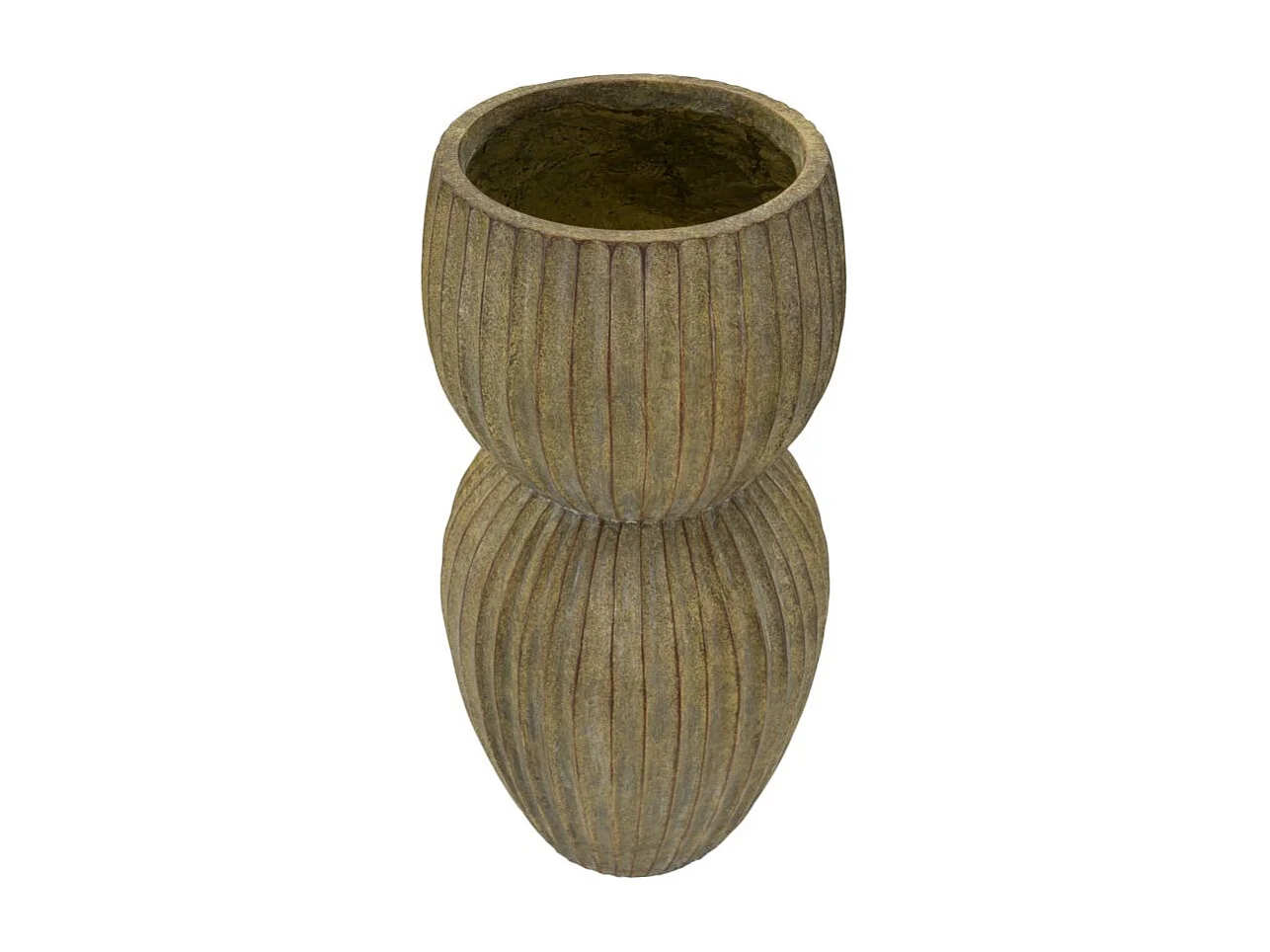 Cache-Pot Design "Breeze" 52cm Vert