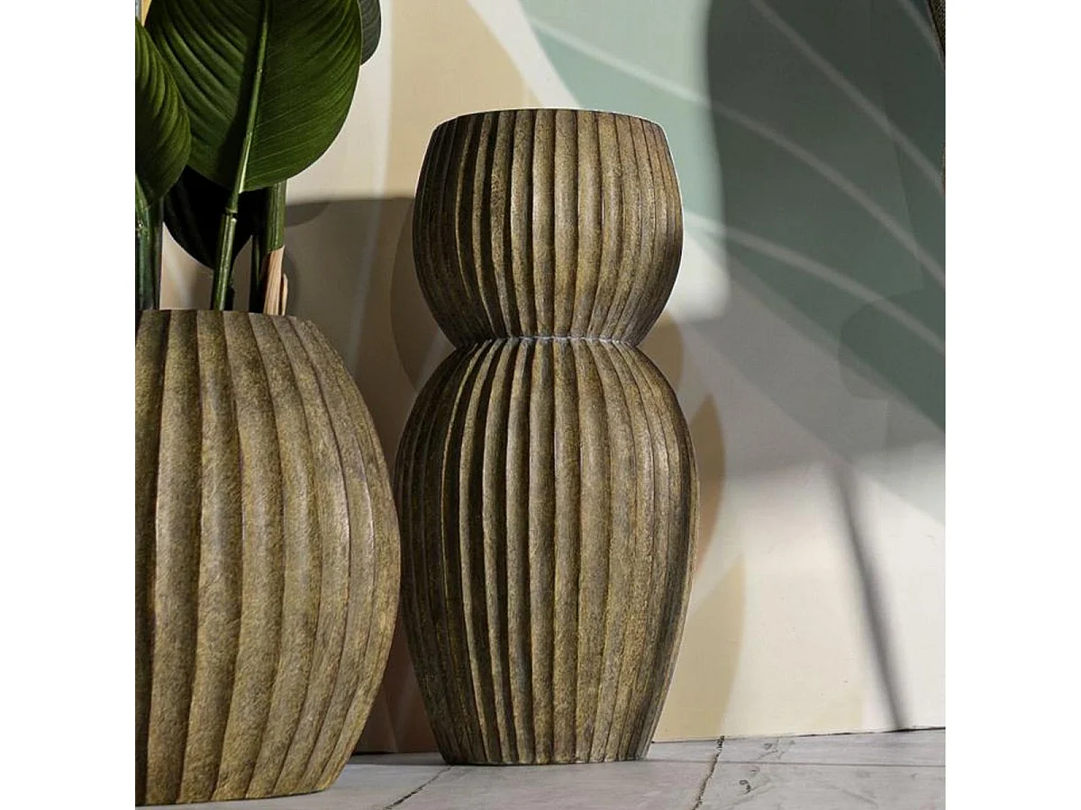 Cache-Pot Design "Breeze" 52cm Vert