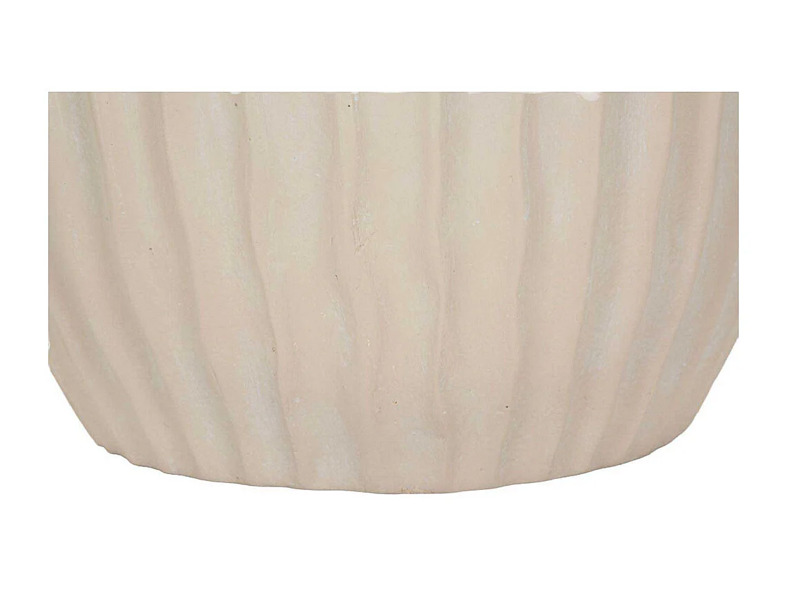 Cache-Pot Design "Mist" 26cm Crème