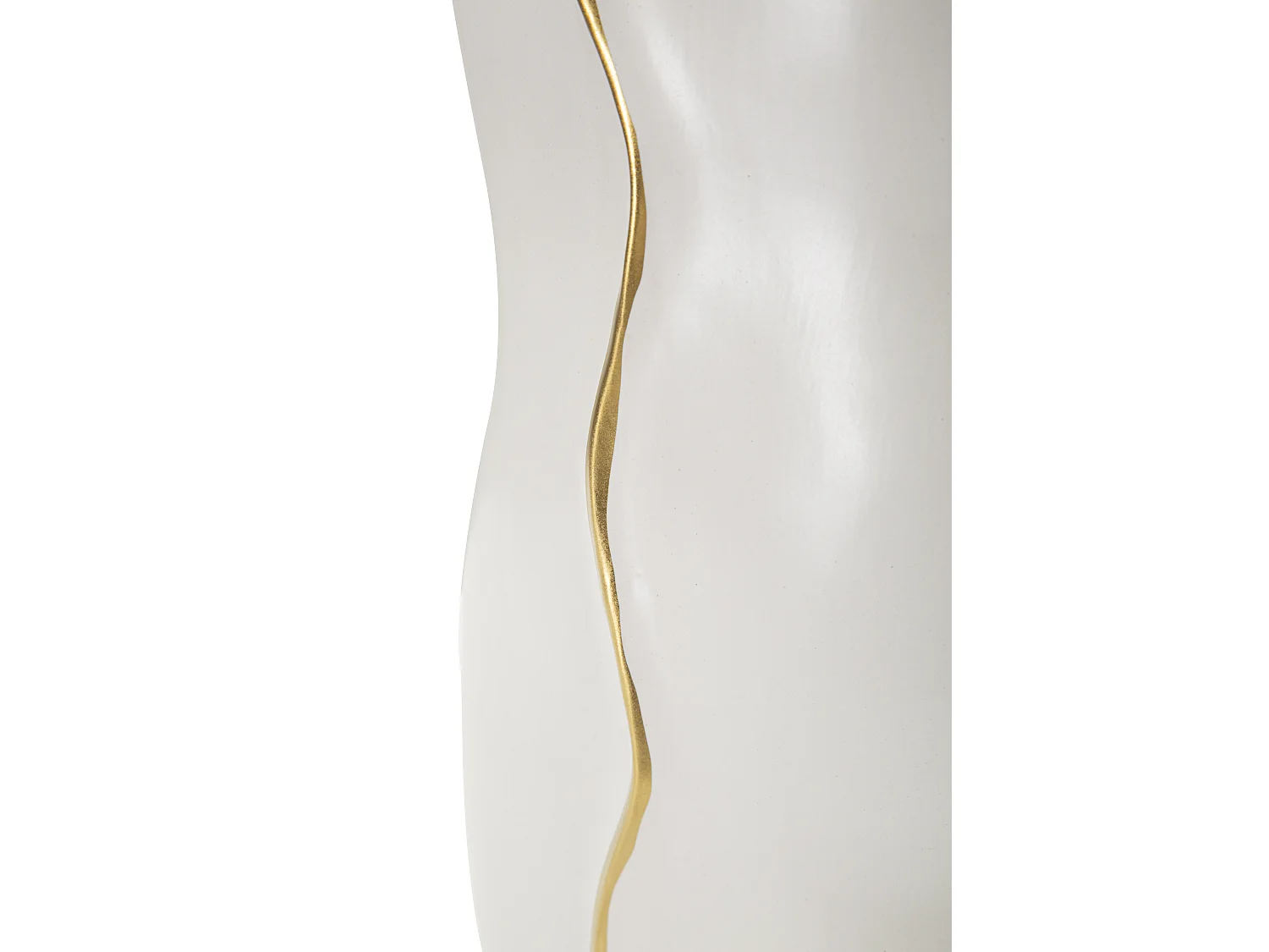 Vase Design en Céramique "Uma" 50cm Blanc