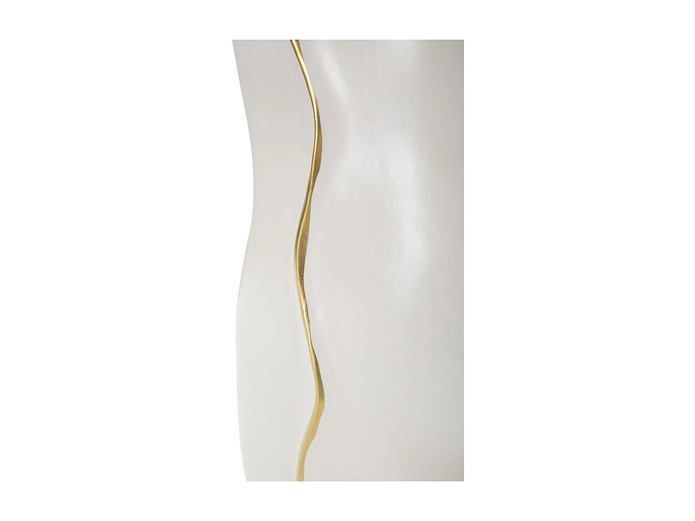 Vase Design en Céramique "Uma" 50cm Blanc