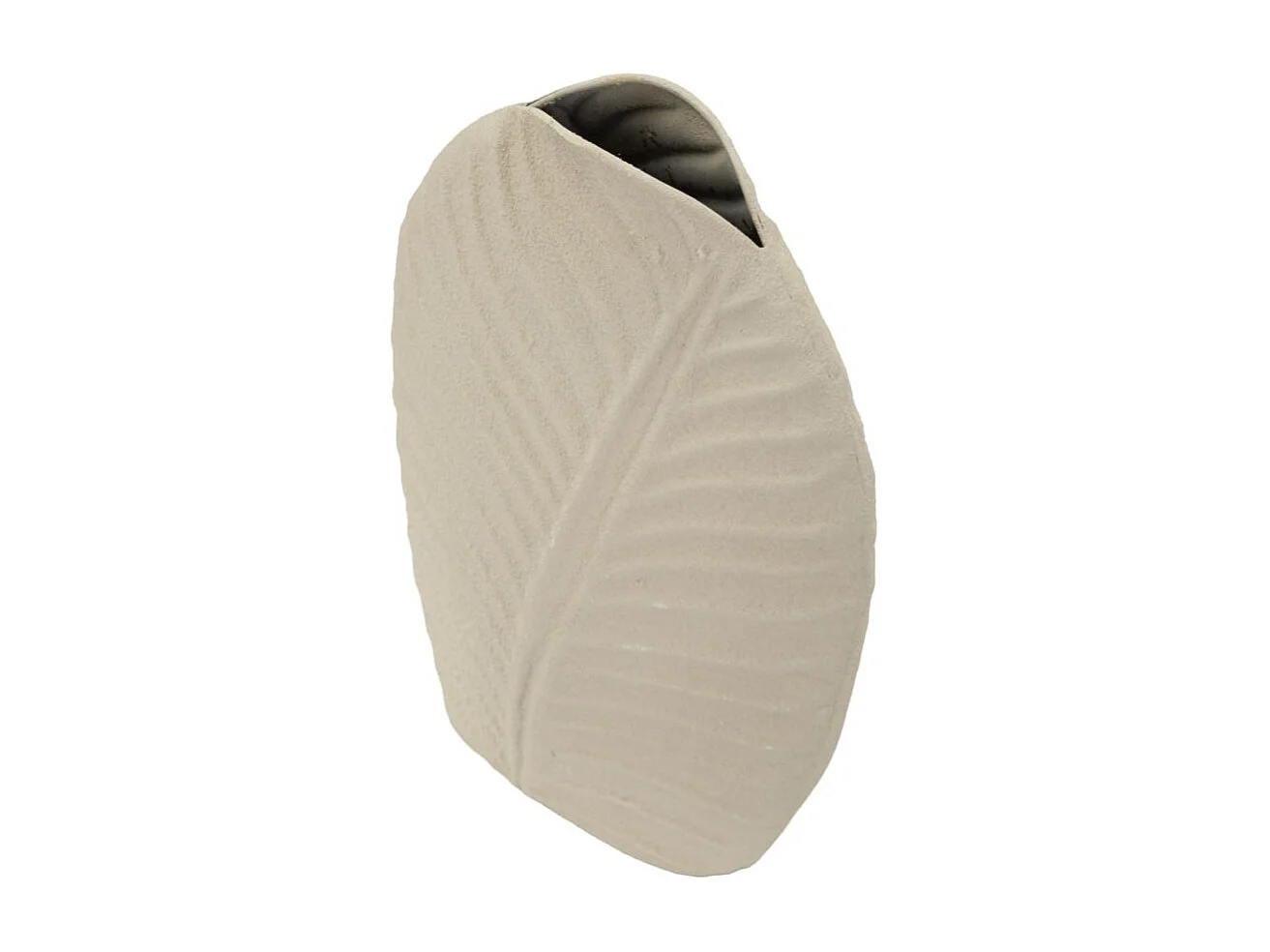 Vase Design "Dune" 29cm Crème