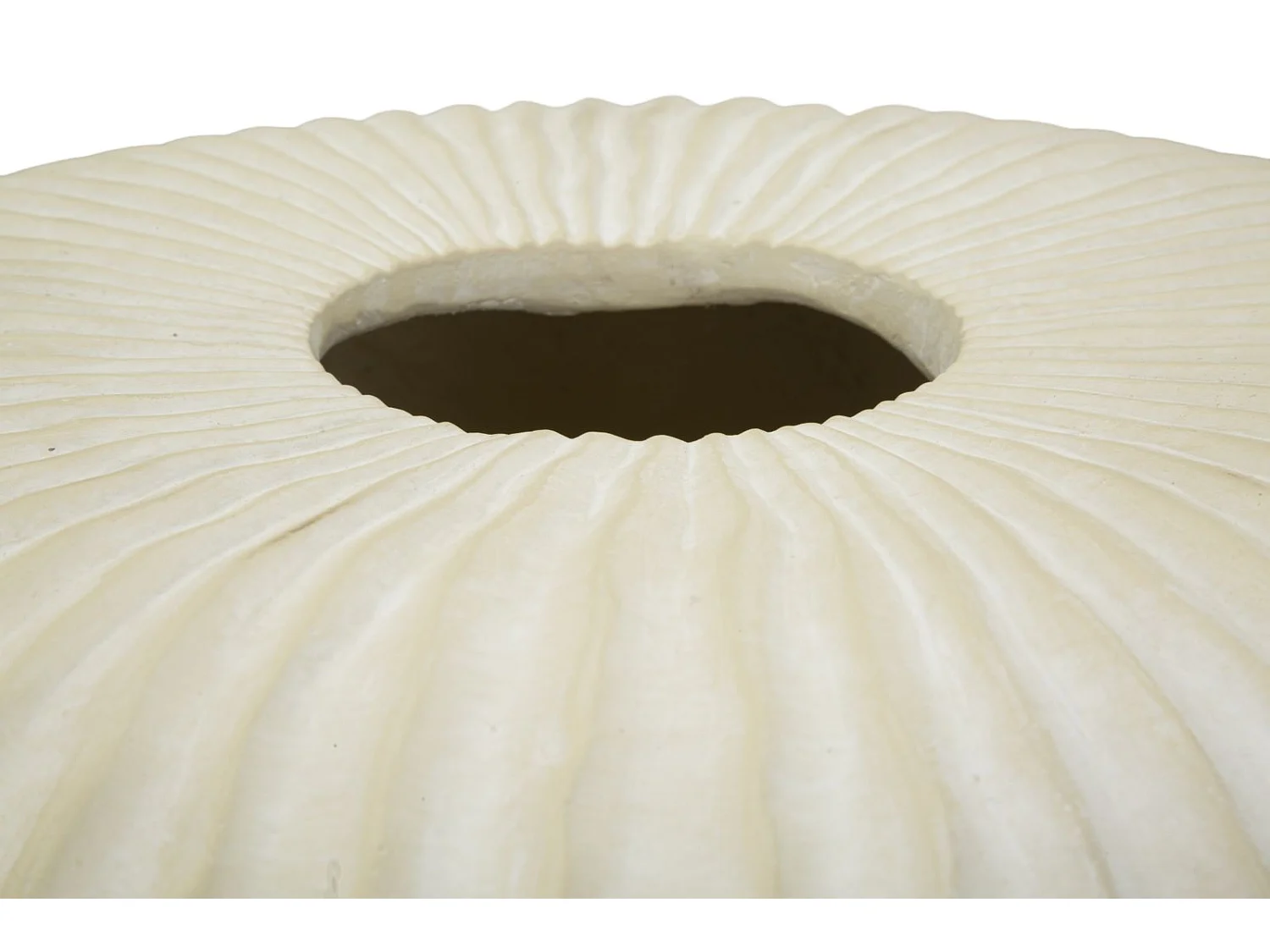 Vase en magnésie Icicle 40 x 23 cm