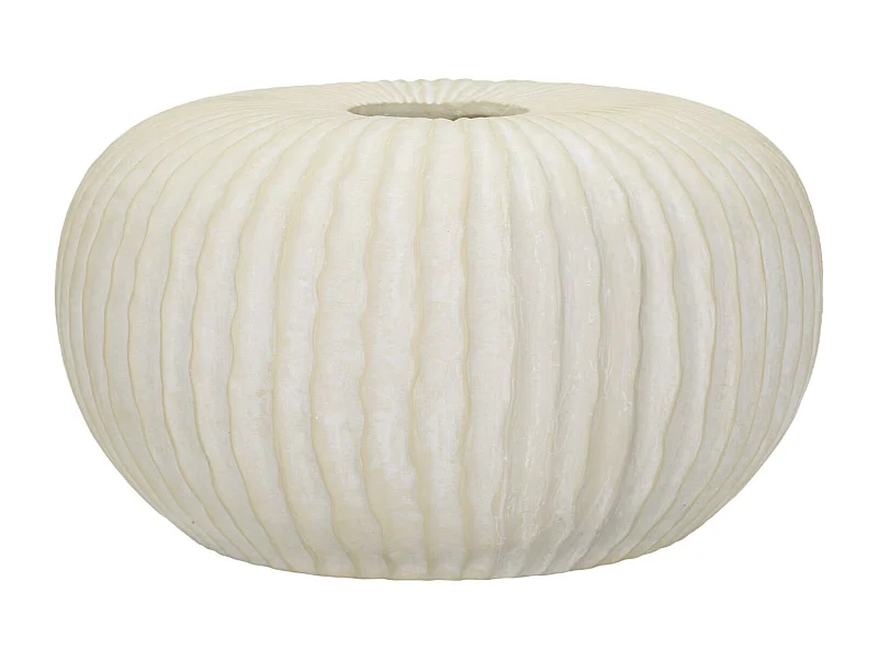 Vase en magnésie Icicle 40 x 23 cm