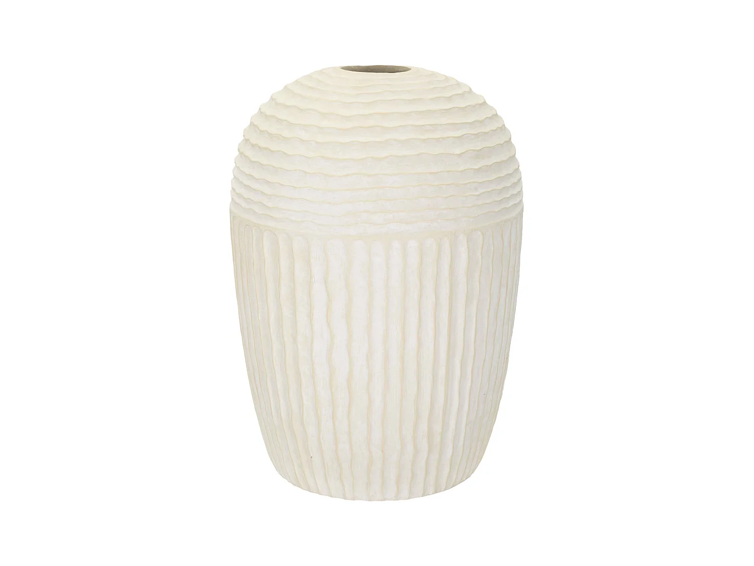 Vase en magnésie Icicle 39 x 56 cm