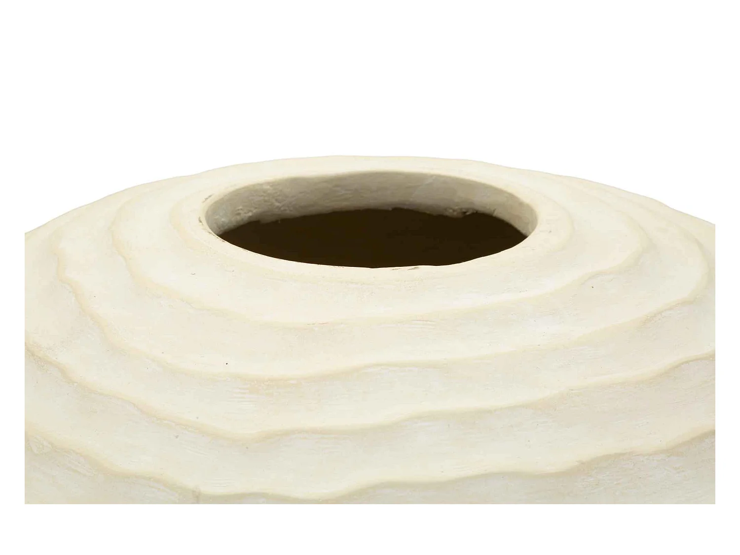 Vase en magnésie Icicle 39 x 56 cm