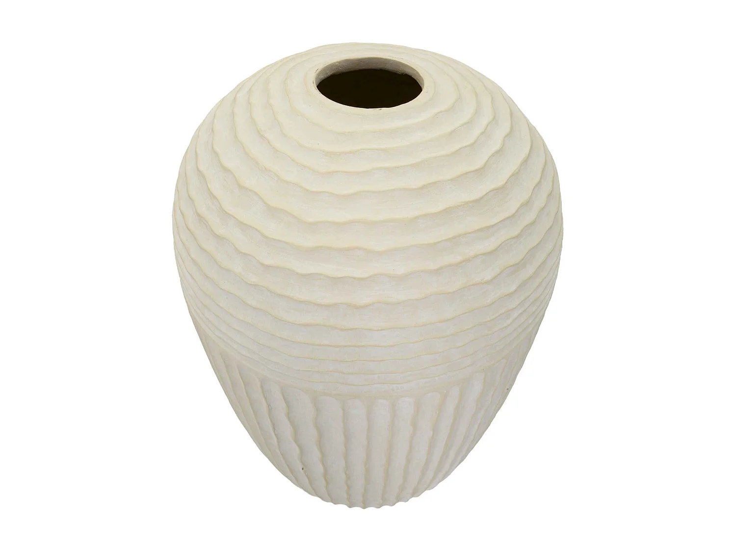 Vase en magnésie Icicle 39 x 56 cm